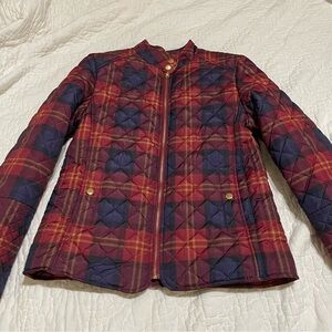 Brand new plaid rain jacket #25